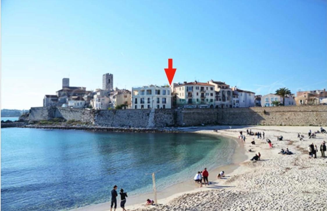 Studio Au Coeur Du Vieil Antibes Exteriör bild